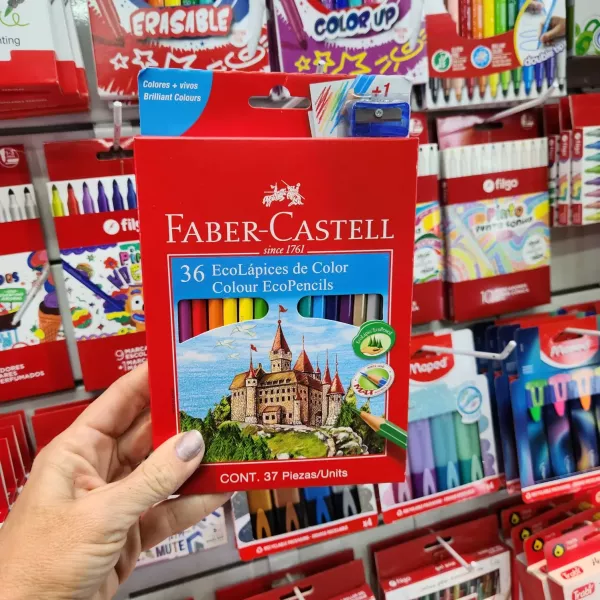 Lápices de colores Faber Castell x36