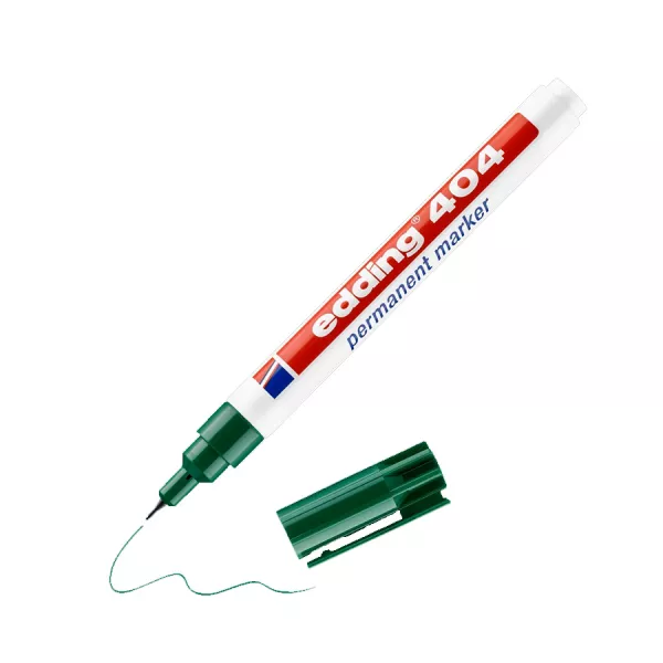 Marcador permanente Edding 404 Rojo Recargable