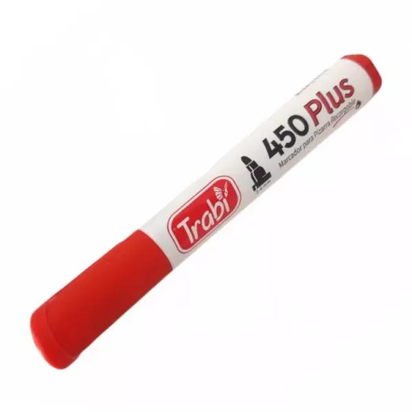 Marcador para pizarra Trabi 450 Plus Recargable Rojo