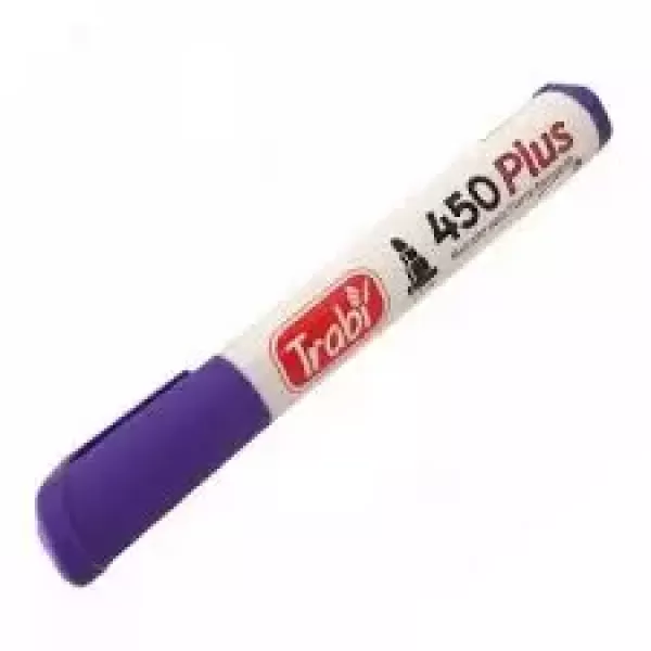 Marcador para pizarra Trabi 450 Plus Recargable Violeta