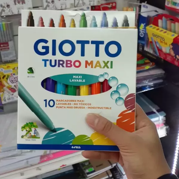 Marcadores Giotto turbo maxi x10