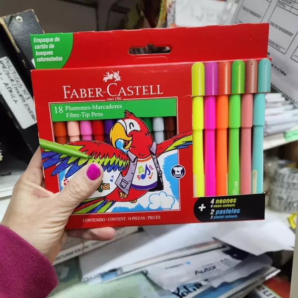 Marcador Faber Castell