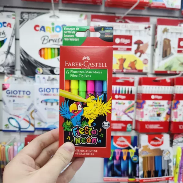 Marcador Faber Castell X6