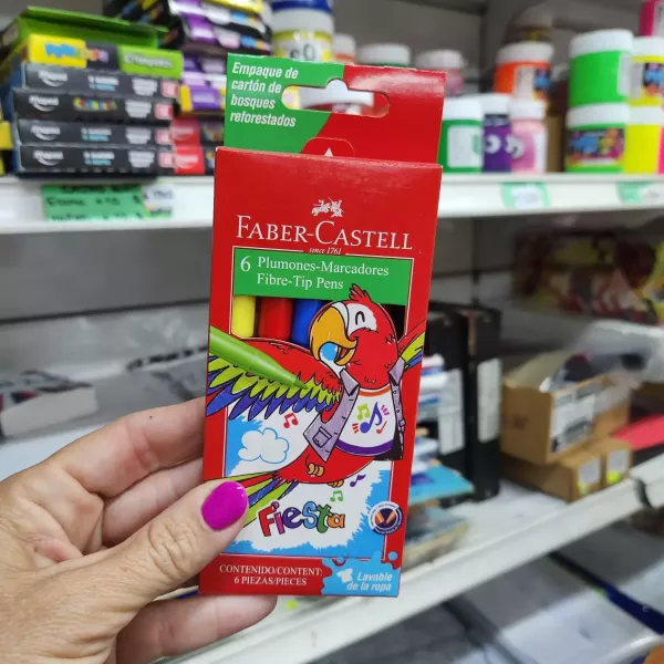 Marcador Faber Castell X6