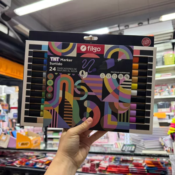 Marcadores surtidos Filgo TNT X24