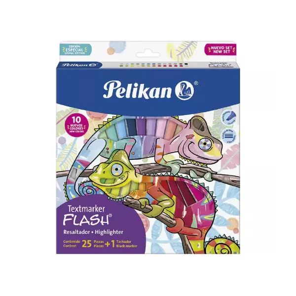 Resaltadores Pelikan Flash Camaleon Blister x26
