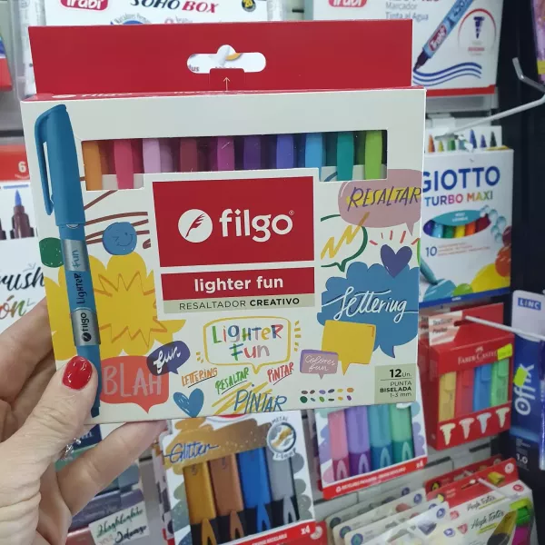 Resaltadores Filgo Lighter Fun x12