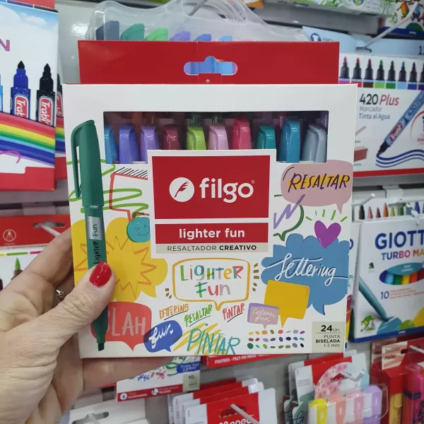 Resaltadores Filgo Lighter Fun x24