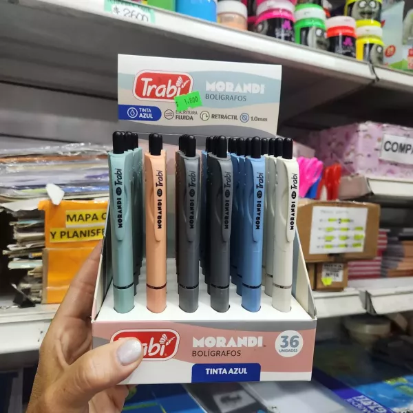 Lapicera Trabi Morandi Azul