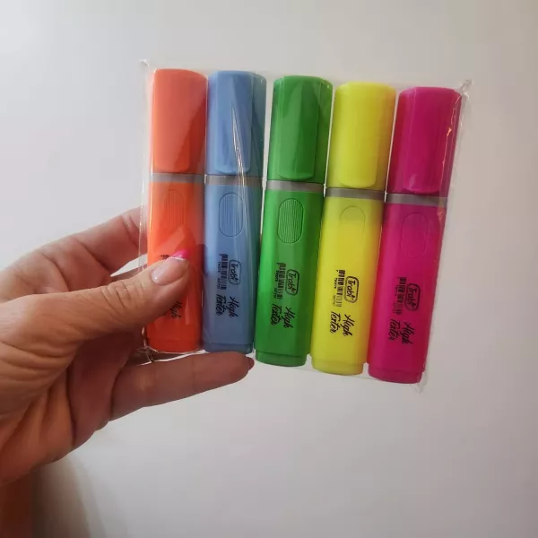 Resaltadores Trabi Promo x 5 Fluo