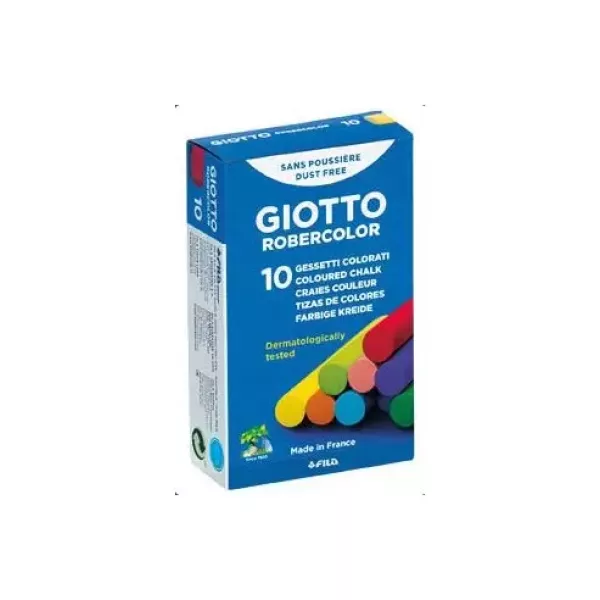 Tizas de colores Giotto Robercolor x10