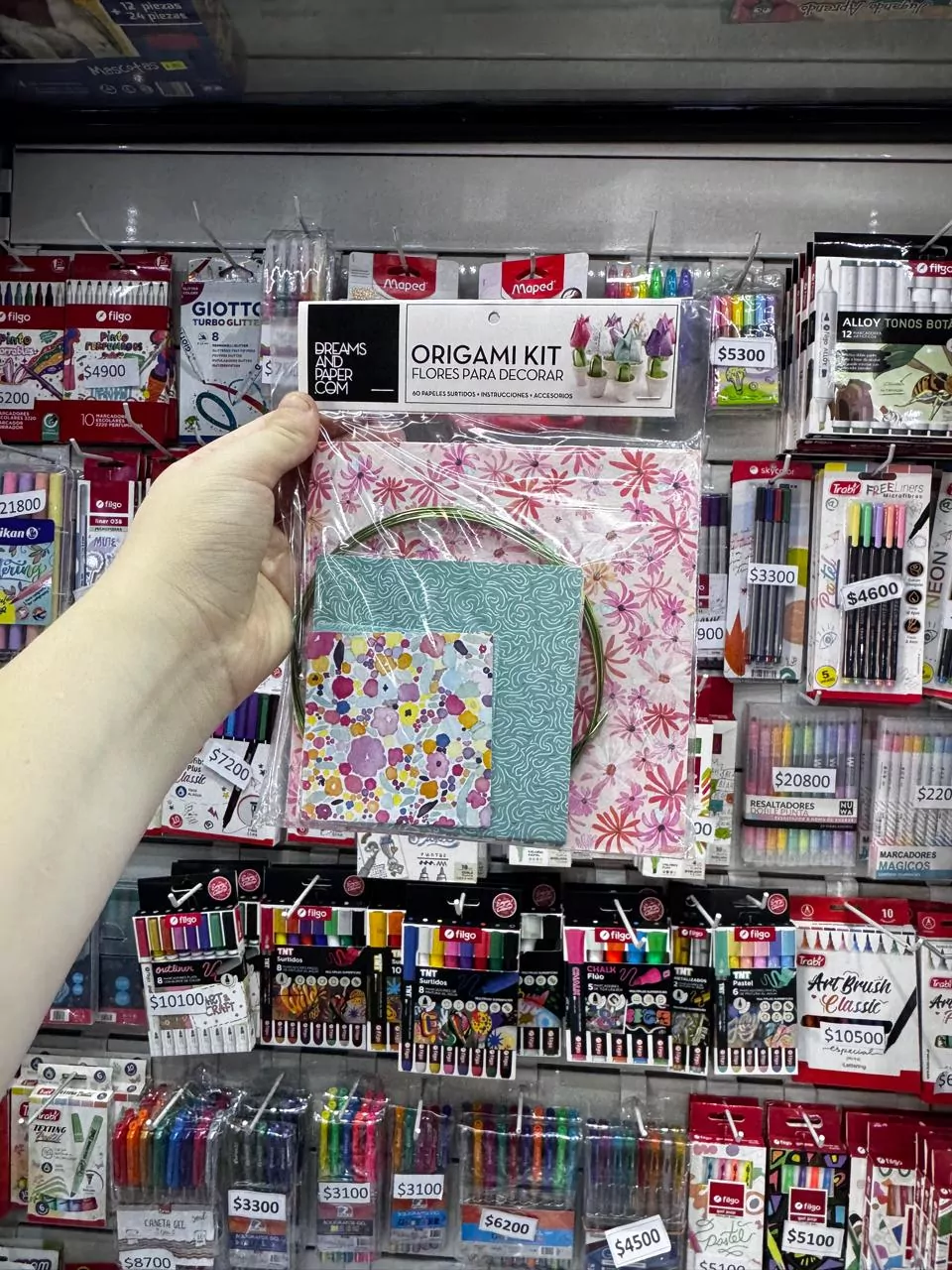 Origami Kit Flores para decorar