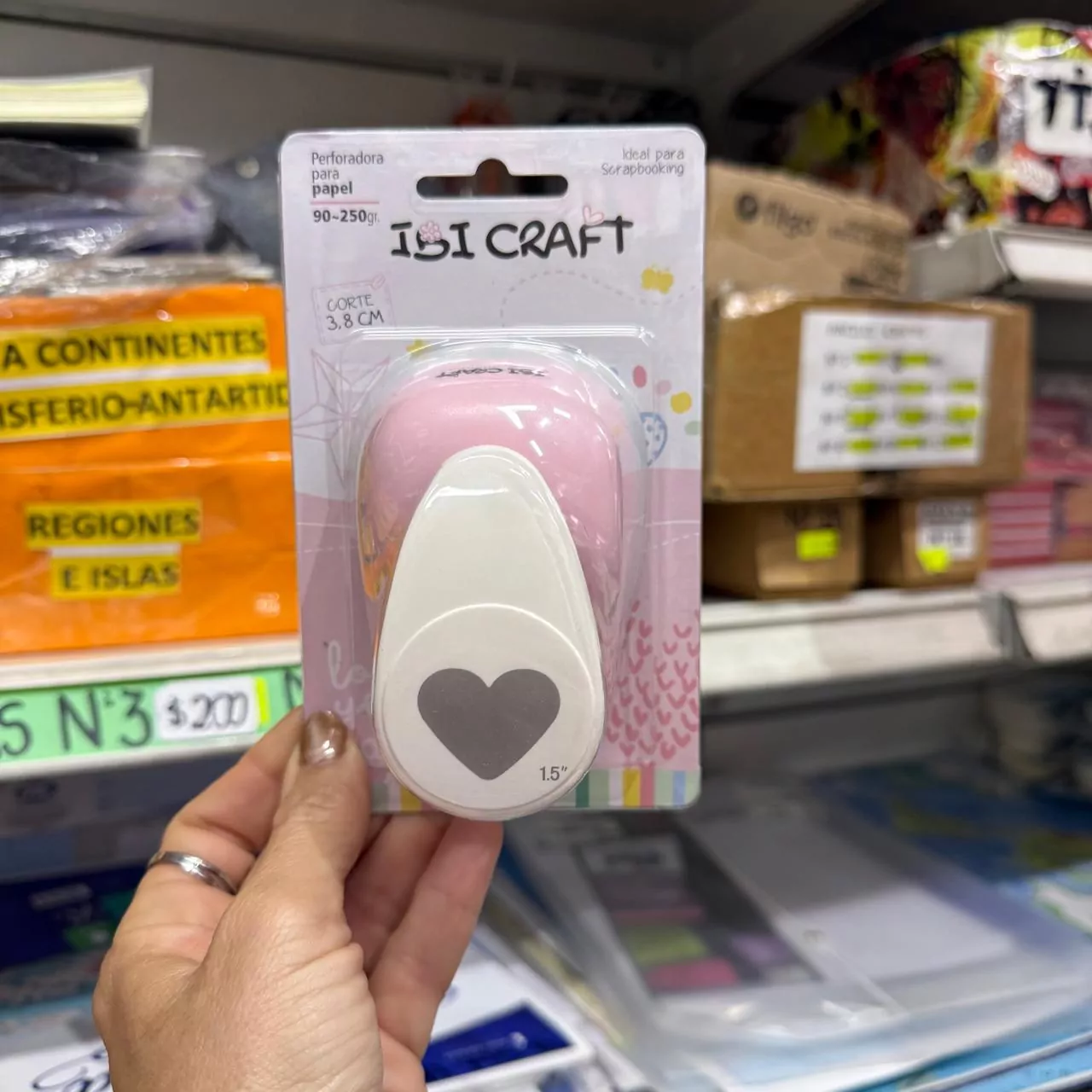 Perforadora Ibi Craft Corazón para papel y cartulina