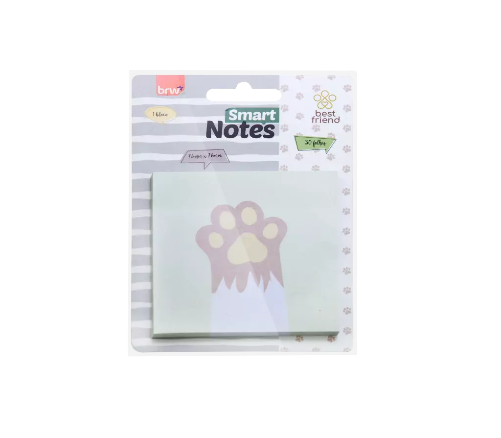 Notas adhesivas BRW x 30 hojas- Diseño Best Friend